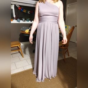 David's bridal lavender haze bridesmaid dress. Size 12